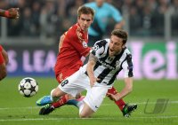 FUSSBALL INTERNATIONAL CHL VIERTELFINALE 12/13: FC Bayern Muenchen - Juventus Turin