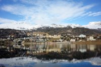 Stadtansicht Sankt Moritz