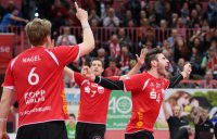 Volleyball 1. Bundesliga  Saison 15/16:  TV Rottenburg -  VSG Coburg / Grub