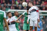 Fussball 1. Bundesliga Saison 15/16: SV Werder Bremen - FC Bayern Muenchen