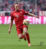 Fussball 1. Bundesliga Saison 15/16: FC Bayern Muenchen -  Eintracht Frankfurt