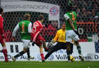 FUSSBALL, 1. BUNDESLIGA, 19. Spieltag: Bremen - Bayern