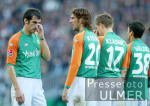 FUSSBALL 1. Bundesliga: Bremen, Mauer