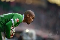 Fussball, 1. Bundesliga  Saison 2014/2015: Werder Bremen - FC Augsburg