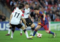 Fussball Champions League Finale 2011:  FC Barcelona - Manchester United FC