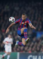 FUSSBALL  International CHL 09/10 :  HENRY (FC Barcelona)