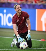 Fussball Frauen Euro 2025  Eroeffnungsspiel: Schweiz - Norwegen