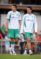 Fussball 1. Bundesliga   SV Werder Bremen: PROEDL und HARNIK