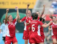 FUSSBALL  Olympia 2008   Vorrunde  Frauen   Argentinien - Kanada
