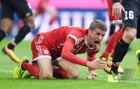 Fussball 1. Bundesliga Saison 17/18: FC Bayern Muenchen - 1. FSV Mainz 05