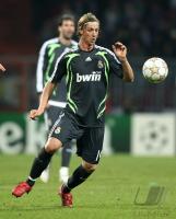 Fussball, Champions League: Madrid GUTI Einzelaktion