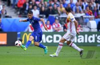 Fussball Europameisterschaft Achtelfinale 2016: Italien - Spanien