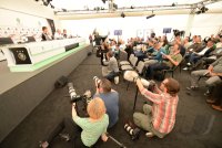 FUSSBALL INTERNATIONAL EURO 2012:  Pressekonferenz der Deutschen Nationalmannschaft in Danzig