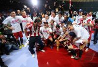 Fussball: DFB Pokal Finale: JUBEL Bayern Teamfoto