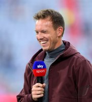 Fussball 1. Bundesliga Saison 21/22: FC Bayern Muenchen -  Hertha BSC Berlin