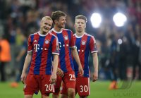 Fussball CHL 14/15 Viertelfinale: FC Bayern Muenchen  - FC Porto