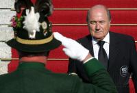 Fussball WM 2006: Empfang des Bayerischen Ministerpraesidenten