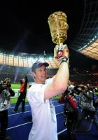 Fussball: DFB Pokal Finale: JUBEL Torwart Hans Joerg Butt (FCB)