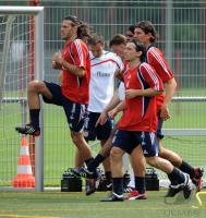 Fussball 1. Bundesliga: Training beim FC Bayern Muenchen