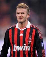 Fussball  SERIE A SAISON 2009/2010;  BECKHAM (AC Mailand )