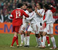 FUSSBALL CHL  FC Bayern Muenchen - AC Mailand