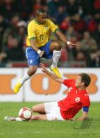 Fussball International Testspiel Schweiz - Brasilien