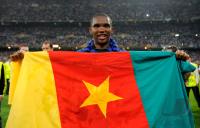 Fussball Champions League Finale: JUBEL Samuel Eto'o , Eto  (Inter) )