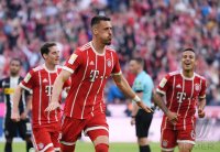 Fussball  1.Bundesliga   Saison 17/18: FC Bayern Muenchen - Borussia Moenchengladbach