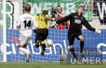 Fussball 1. Bundesliga: Moenchengladbach- Dortmund, EWERTHON erzielt 2:3