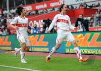 Fussball: 1. Bundesliga Saison 2010/2011: Leverkusen - Stuttgart