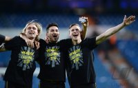 FUSSBALL INTERNATIONAL CHL HALBFINALE 12/13: SCHLUSSJUBEL Borussia Dortmund TrainerFUSSBALL INTERNATIONAL CHL HALBFINALE 12/13: SCHLUSSJUBEL Borussia Dortmund