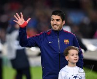 Fussball CHL  Saison 2014/2015: Luis Suarez (Barca)