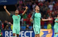 Fussball Europameisterschaft Halbfinale 2016: Portugal - Wales