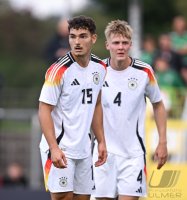 Fussball U20 Test -Laenderspiel  in Reutlingen  09.09.2025 
Deutschland - Italien