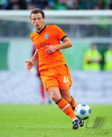 FUSSBALL, Vokswagen Super Cup 2009, BREMEN: BARGFREDE Einzelaktion