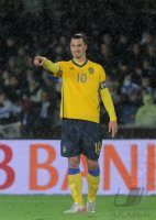 Fussball International EM 2012-Qualifikation:  Zlatan Ibrahimovic (Schweden)