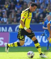 FUSSBALL, 1. BUNDESLIGA, 31. Spieltag: Dortmund, BARRIOS Einzelaktion