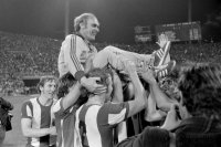Fussball 1. Bundesliga Saison 1971/1972: FC Bayern Muenchen - Schalke 04