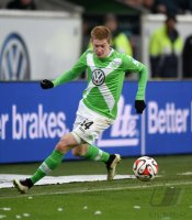 Fussball, 1. Bundesliga  Saison 2014/2015: VfL Wolfsburg - SC Freiburg