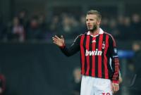 FUSSBALL  International CHL 09/10 : BECKHAM (AC Mailand)