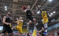 Basketball 1. Bundesliga 17/18 Hauptrunde: Walter Tigers Tuebingen - Basketball Laewen Braunschweig