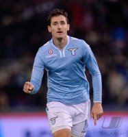 FUSSBALL SERIE A 2013/2014:  JUBEL Miroslav Klose (Lazio Rom)