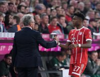 Fussball  1.Bundesliga   Saison 17/18: FC Bayern Muenchen - Borussia Moenchengladbach