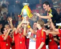 Fussball Euro 2008: Deutschland - Spanien