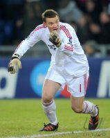 Fussball CHL  Saison 2011/2012: Torwart Manuel Neuer (FC Bayern Muenchen)
