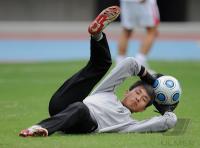 FUSSBALL INTERNATIONAL: Torwart Ri Myong Guk (Nordkorea)