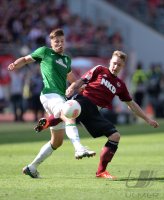 Fussball 1. Bundesliga  Saison  2012/2013: 1. FC Nuernberg - SV Werder Bremen