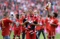 Fussball 1. Bundesliga  Saison  2012/2013:  Deutscher Meister 12/13 FC Bayern Muenchen