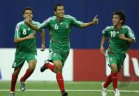 Fussball International  U 20 WM   Achtelfinale Mexiko - Kongo