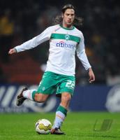 FUSSBALL 1. BUNDESLIGA: Bremen, FRINGS Einzelaktion